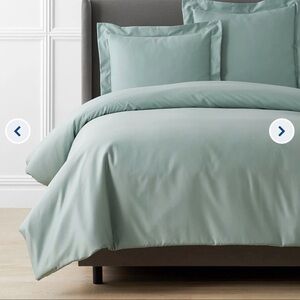 The Company Store Mint Green duvet cover queen